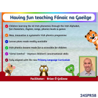 24SPR58 Have fun teaching Fónaic na Gaeilge - SingFónaic