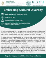 NEPS & ESCI: Embracing Cultural Diversity Webinar 