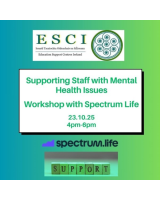 ESCI & Spectrum Life: Supporting Staff with Mental Health Issues