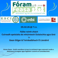 ESCI Fóram Feasa - Fáilte roimh chách - Cuireadh speisialta do mhúinteoirí Eolaíochta agus Gnó